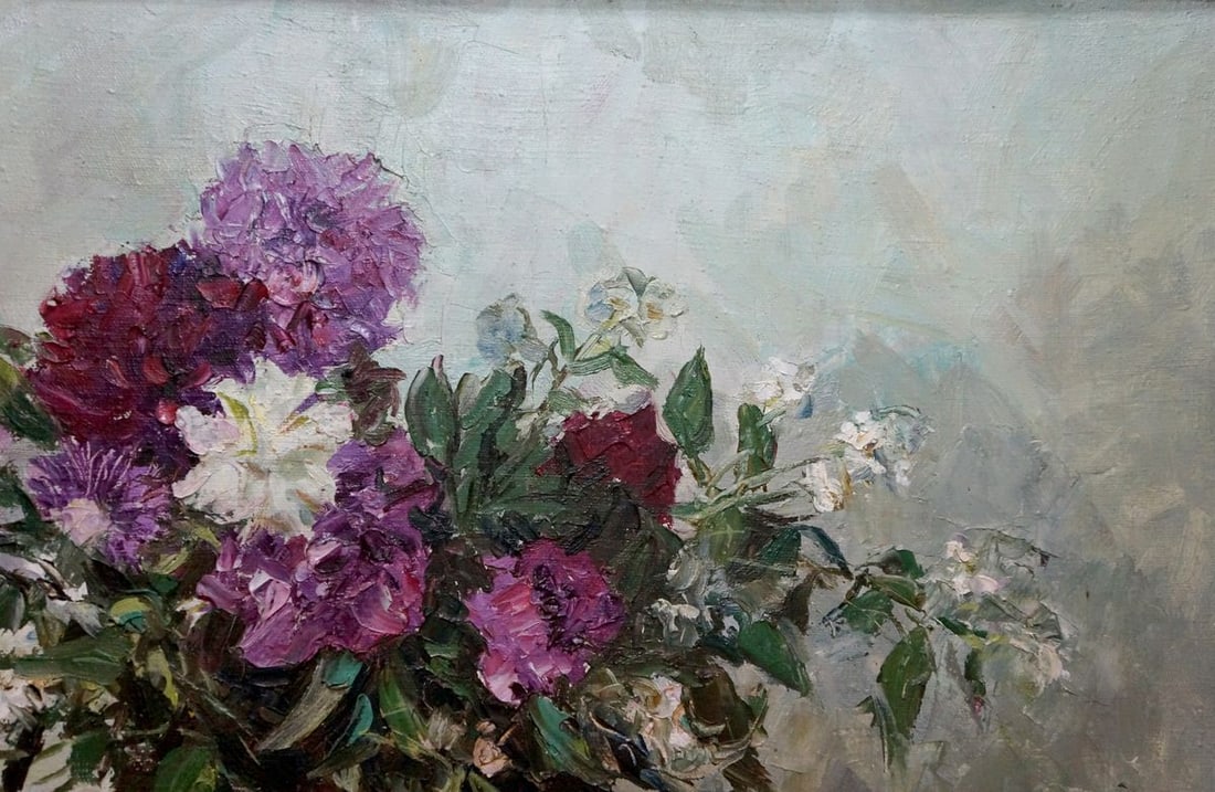 Oil painting Flowers Stolyarenko Petr Kuzmich - 4