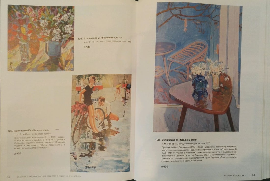 Oil painting The yard Sulimenko Petr Stepanovich - 10