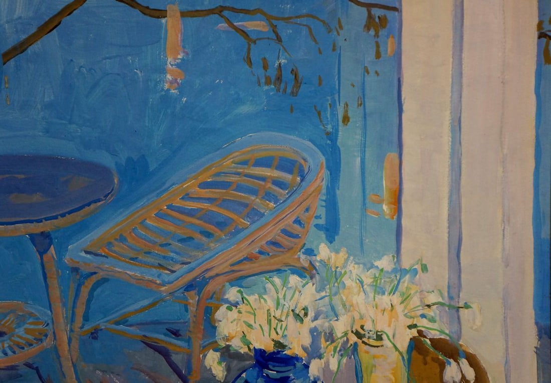 Oil painting The yard Sulimenko Petr Stepanovich - 4