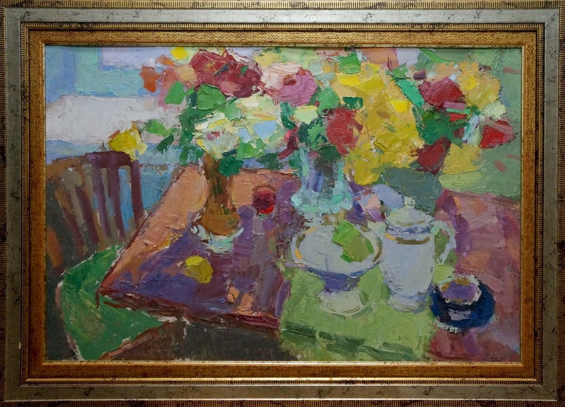 Oil painting Still life Schwab Vladimir (1 of 10)