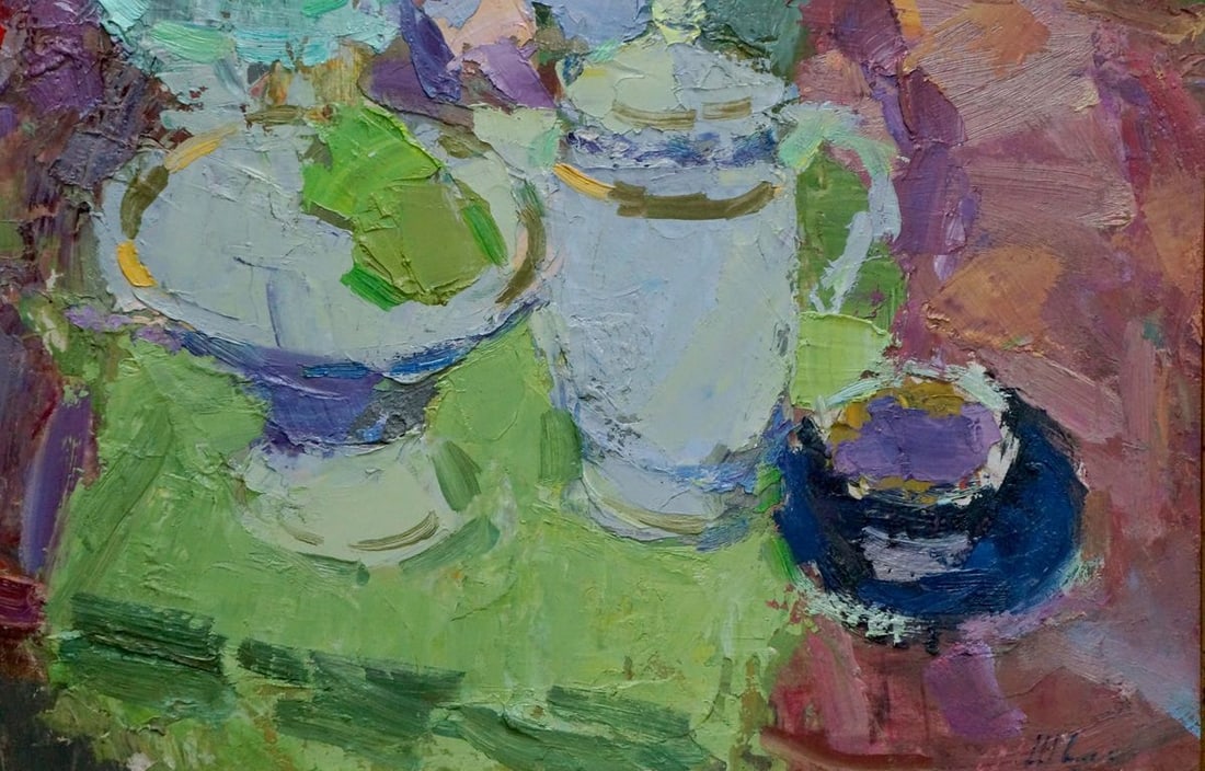 Oil painting Still life Schwab Vladimir - 5