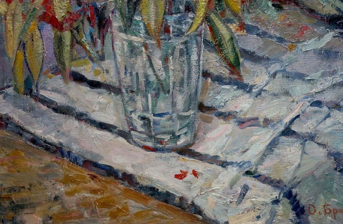 Oil painting Flowers Brendel Olga Vladimirovna - 2