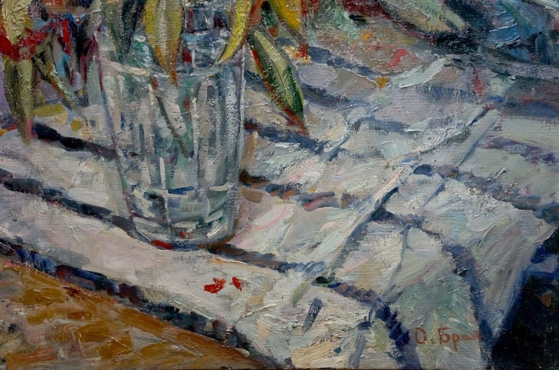 Oil painting Flowers Brendel Olga Vladimirovna - 5