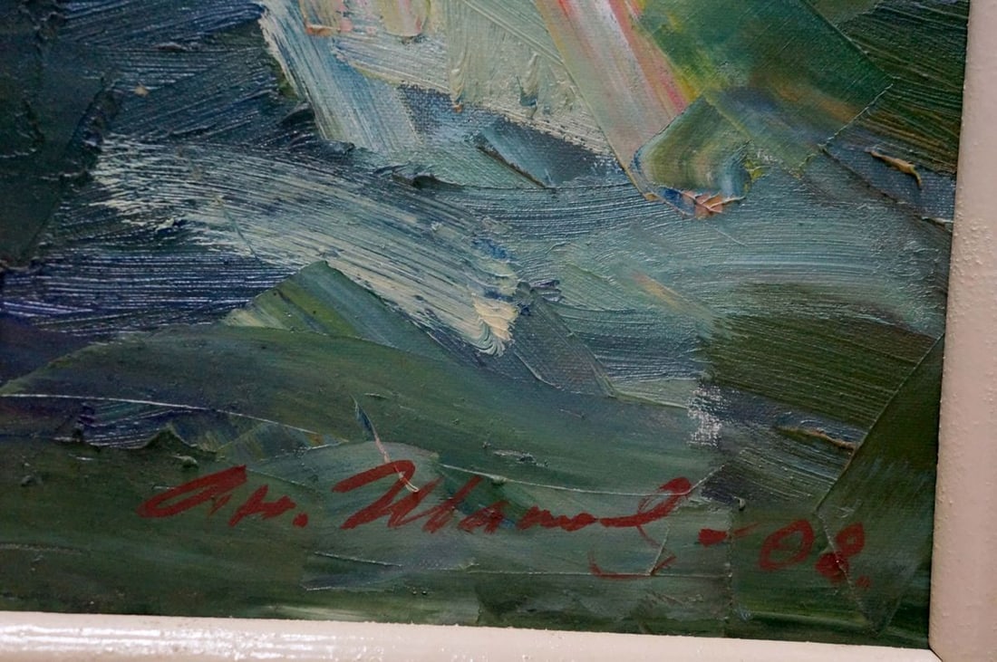 Oil painting Peonies Shapovalov Anatoly Gavrilovich - 6