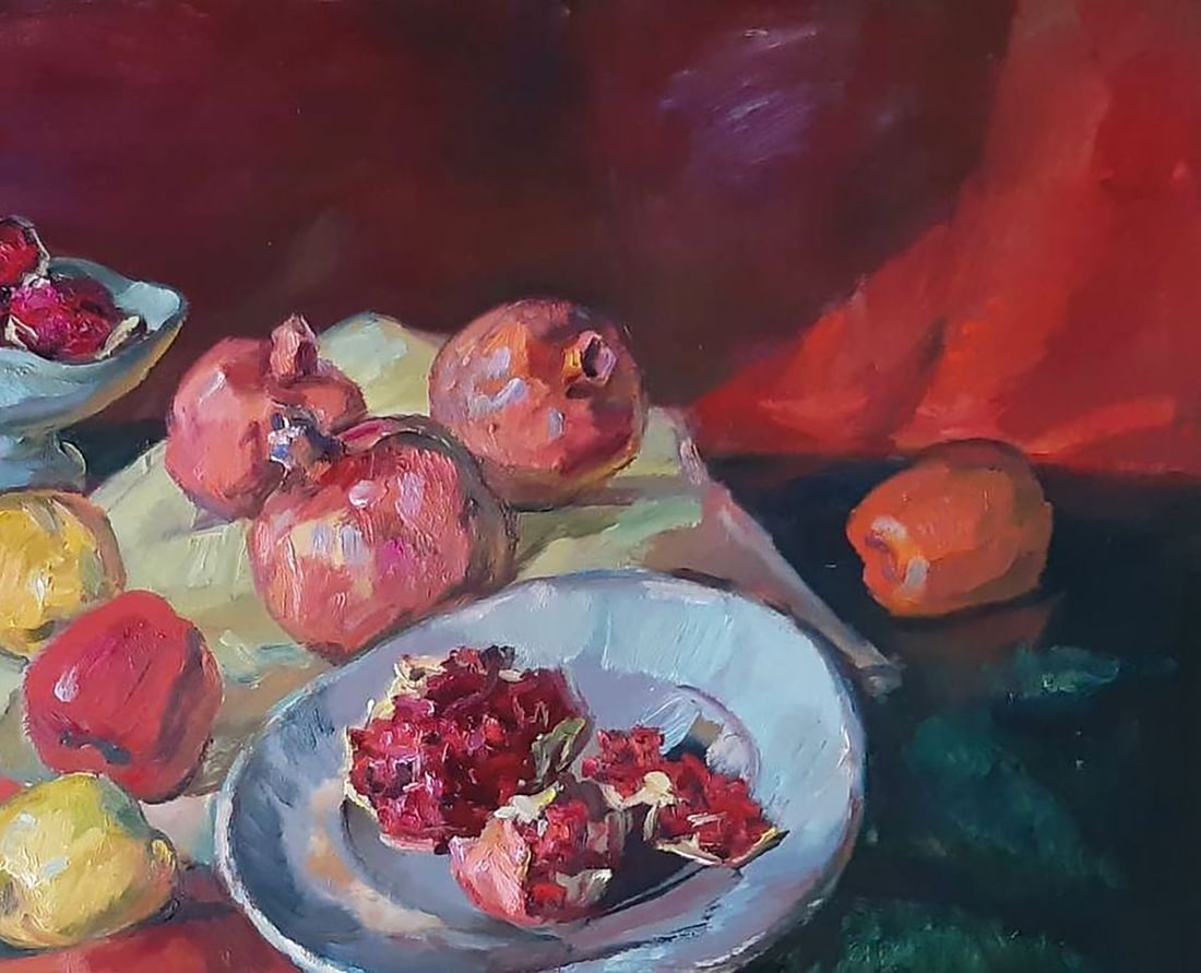 Oil painting Fruit still life Kovalenko Ivan Mikhailovich - 3