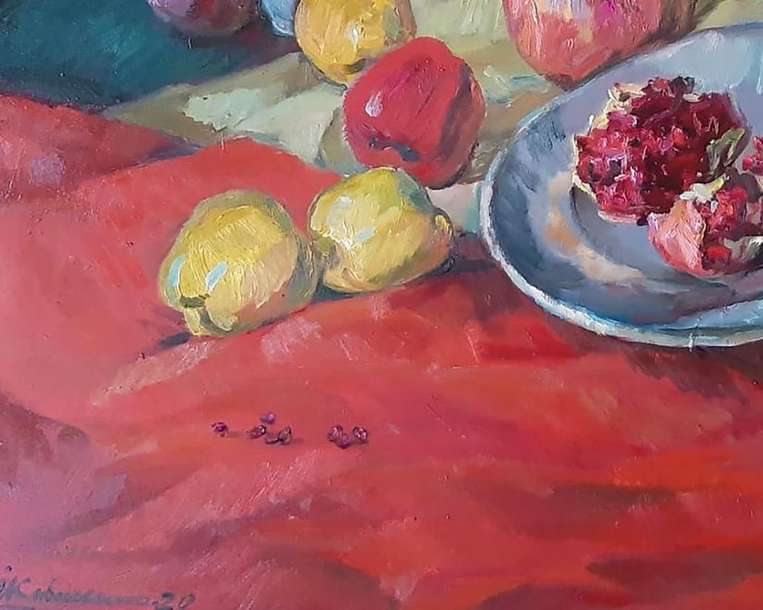 Oil painting Fruit still life Kovalenko Ivan Mikhailovich - 4