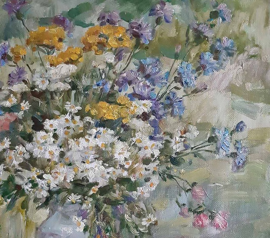 Oil painting Flowers Kovalenko Ivan Mikhailovich - 3