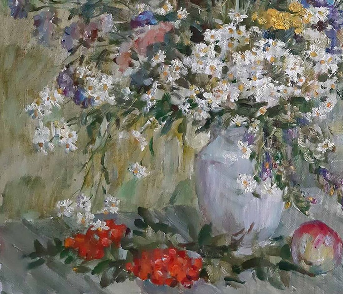 Oil painting Flowers Kovalenko Ivan Mikhailovich - 4