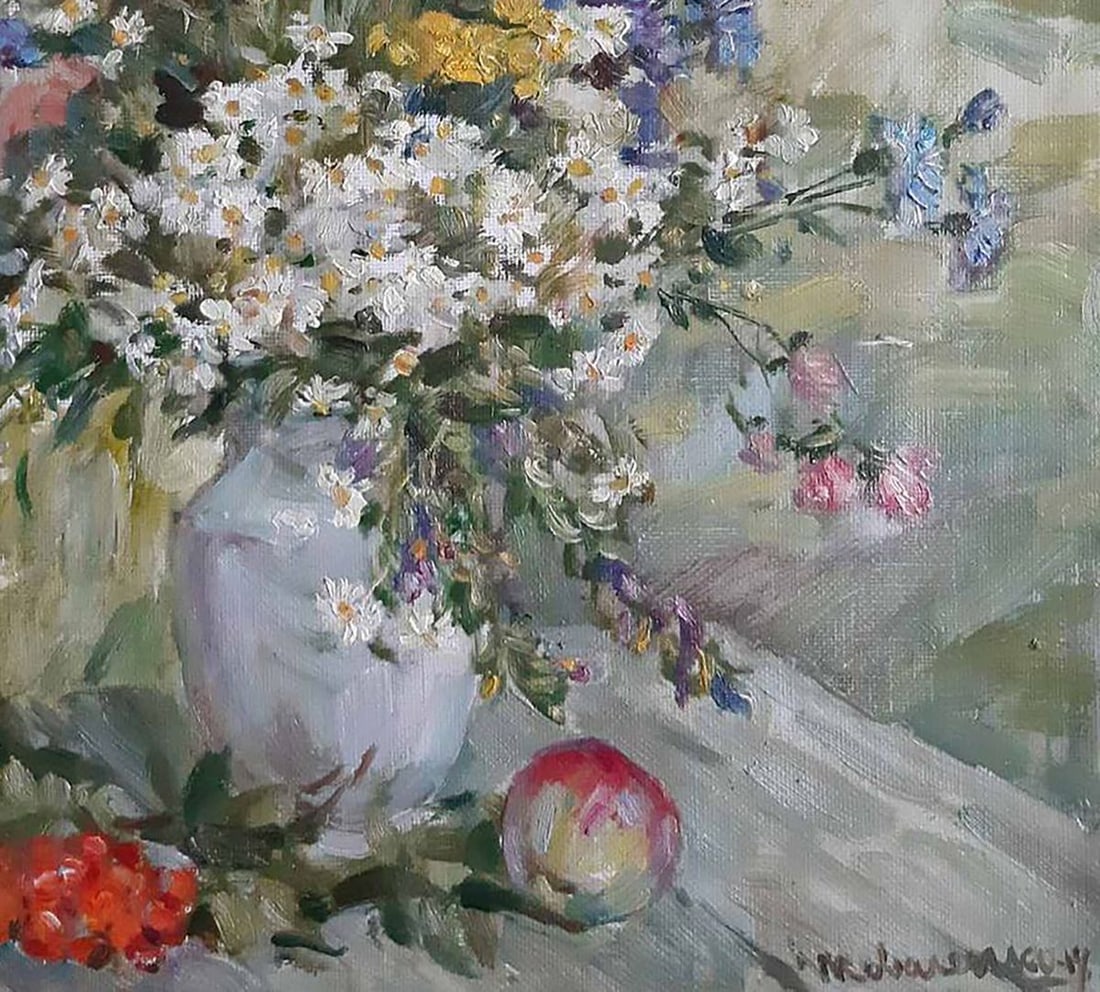 Oil painting Flowers Kovalenko Ivan Mikhailovich - 5