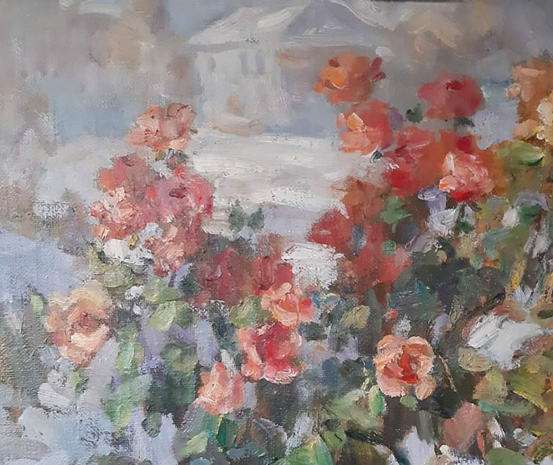 Oil painting Roses Kovalenko Ivan Mikhailovich - 2