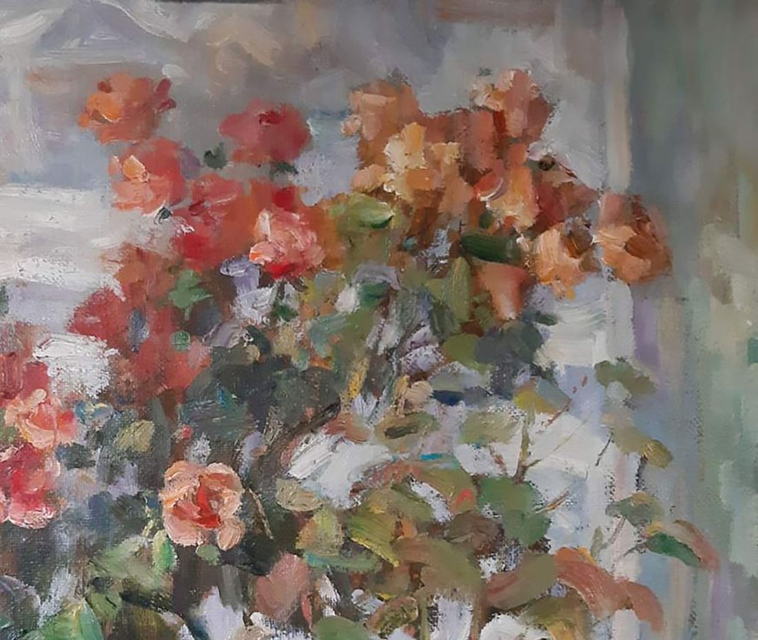 Oil painting Roses Kovalenko Ivan Mikhailovich - 3