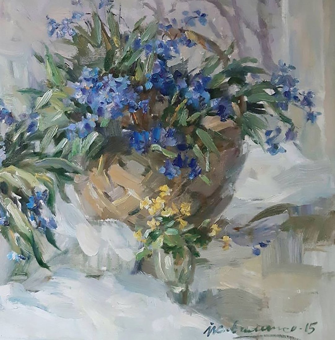 Oil painting Bouquet of flowers Kovalenko Ivan Mikhailovich - 5