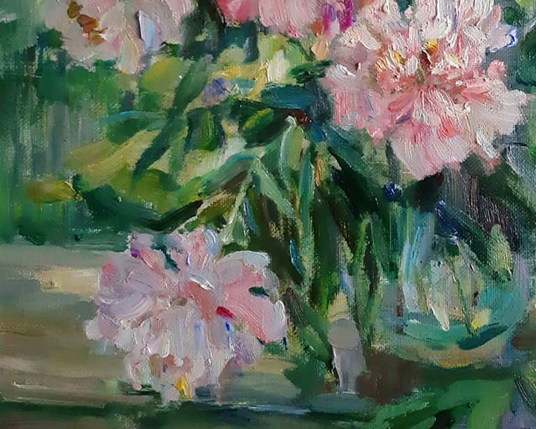 Oil painting Summer flowers Kovalenko Ivan Mikhailovich - 4