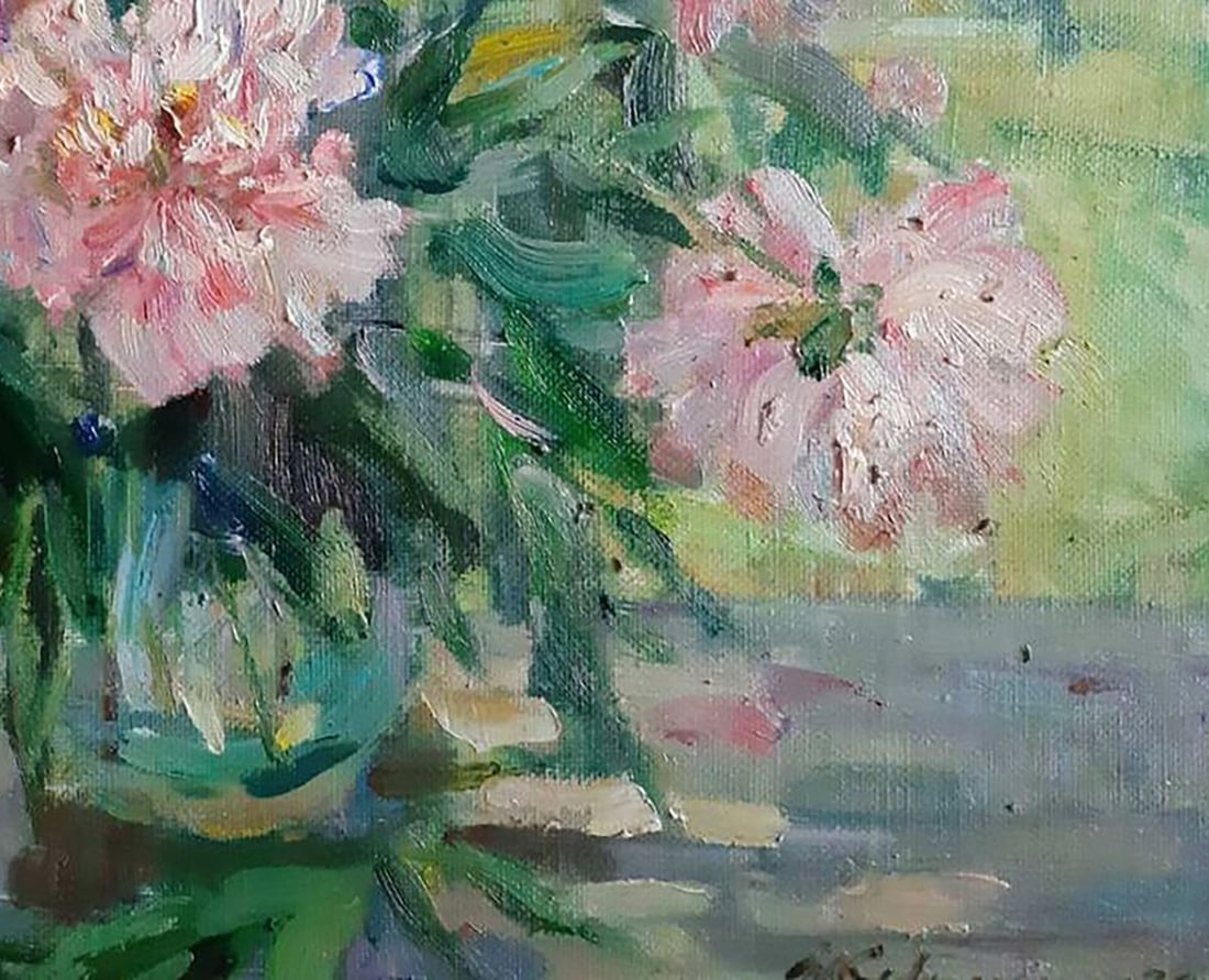 Oil painting Summer flowers Kovalenko Ivan Mikhailovich - 5