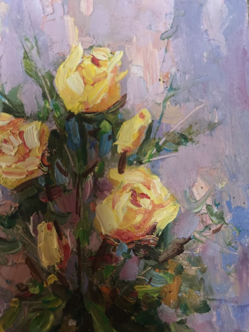 Oil painting Bouquet of roses Kuzeminsky Nikolay Borisovich - 5