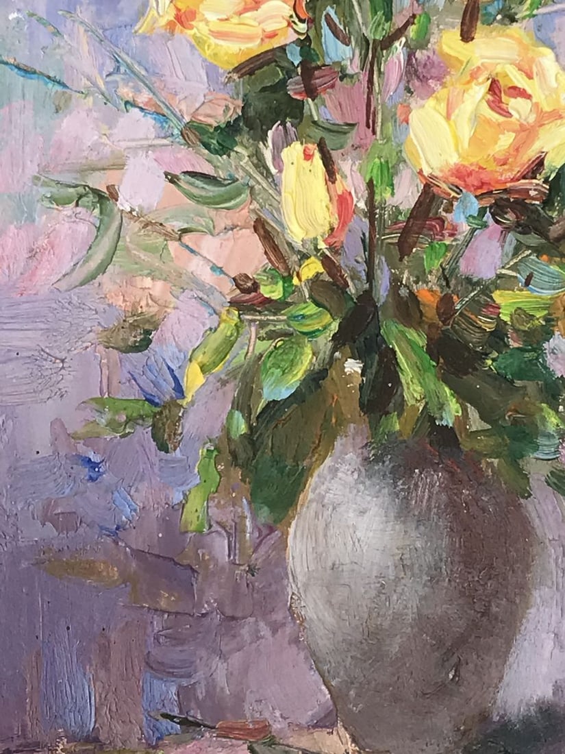 Oil painting Bouquet of roses Kuzeminsky Nikolay Borisovich - 6