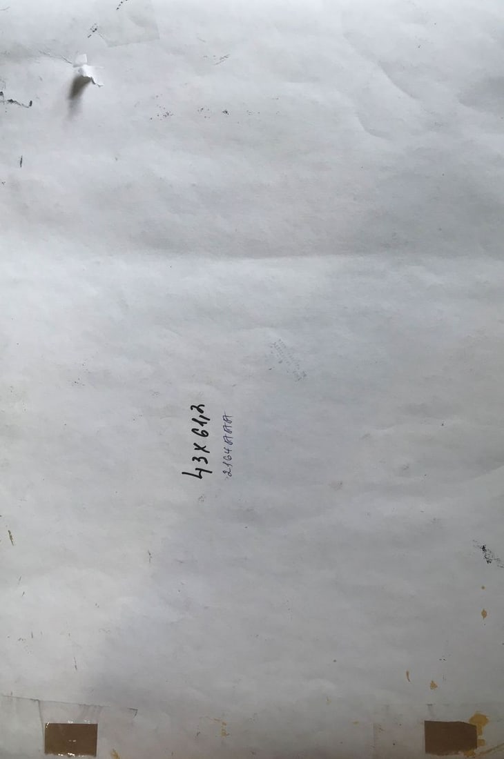 Acrylic painting Cleaning the room Unknown artist - 11