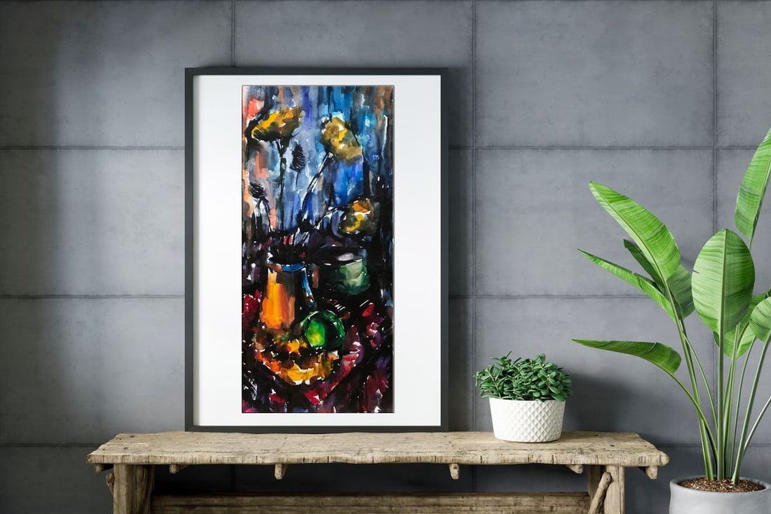 Watercolor painting Summer gifts Unknown artist - 2