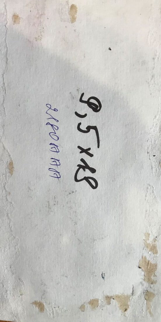 Tempera painting Gift flowers Unknown artist - 12