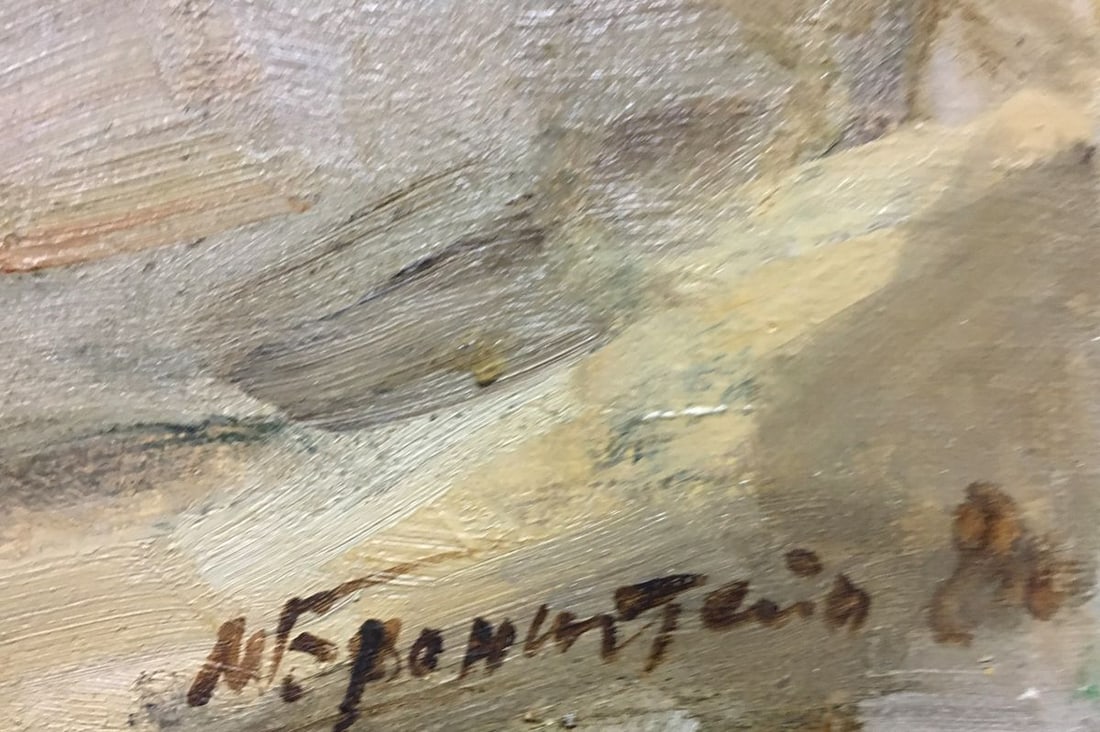 Oil painting Red roses Bronstein Mark Emmanuilovich - 8