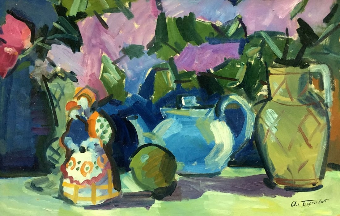 Oil painting Still life Beregovoi Alexander Ivanovich (1 of 9)