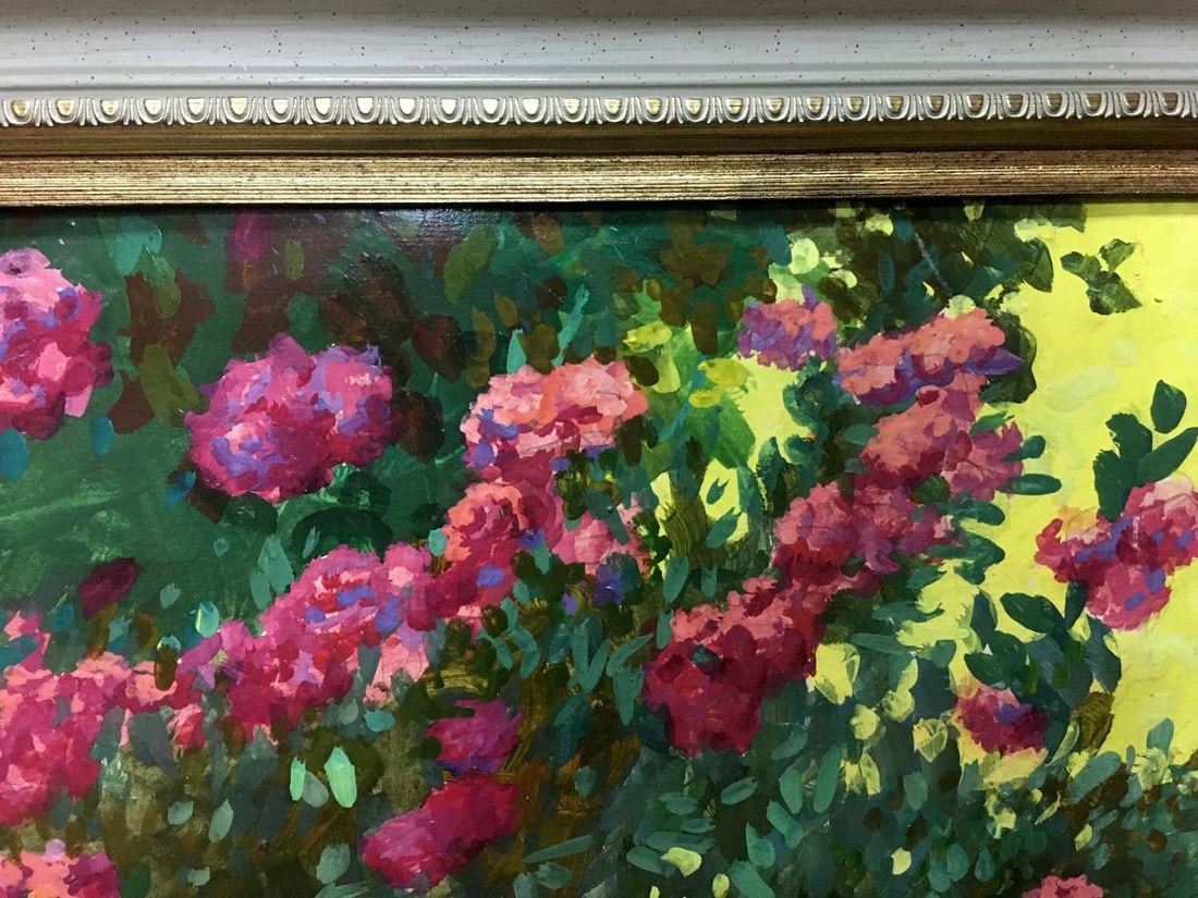 Oil painting Garden Masik Vladimir Ilyich - 6