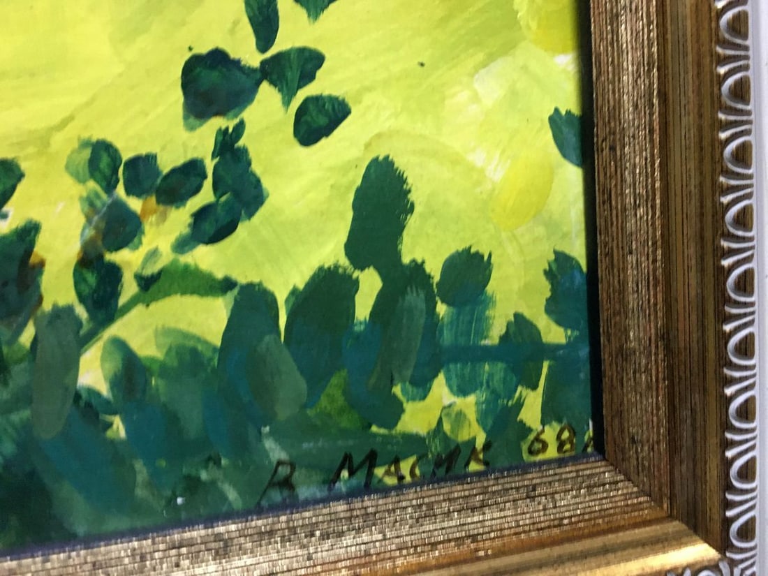 Oil painting Garden Masik Vladimir Ilyich - 8