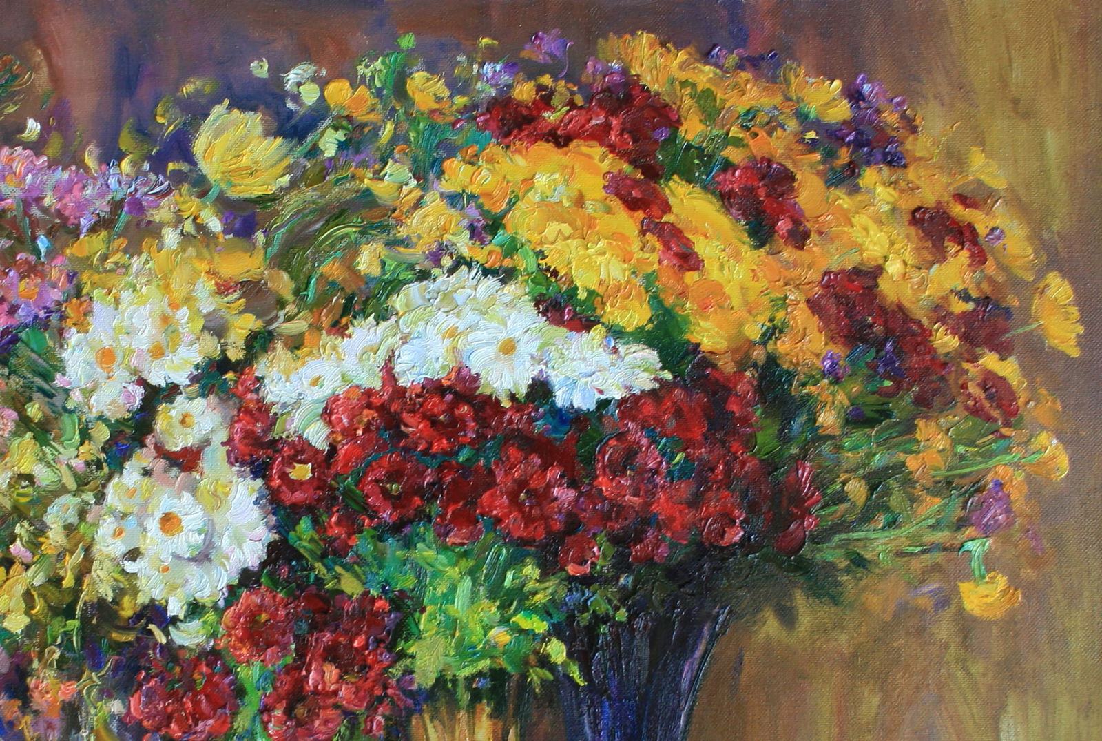 Oil painting Autumn bouquets Leonid Pavlenko - 3