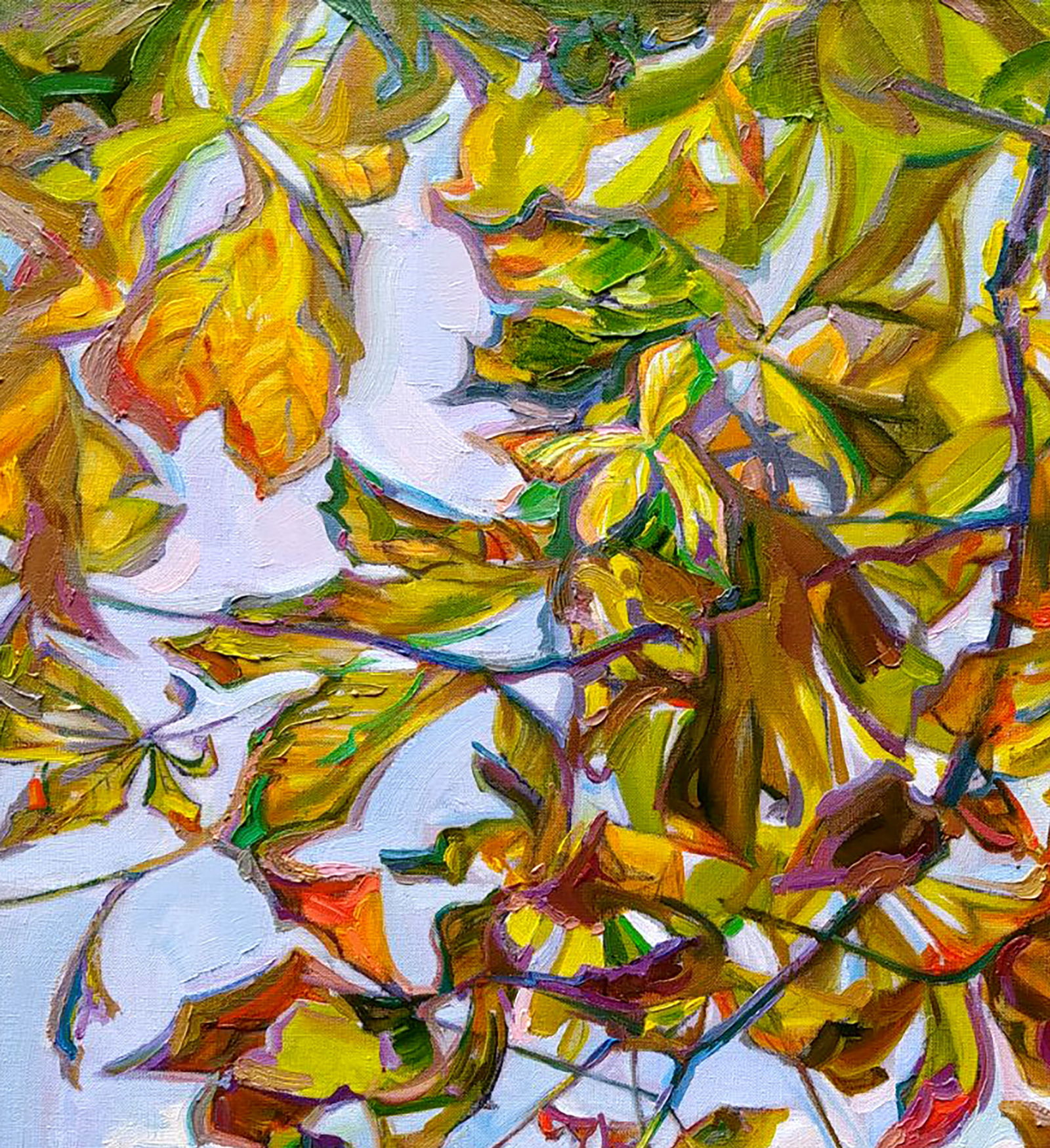 Oil painting Autumn kaleidoscope Leonid Pavlenko - 2