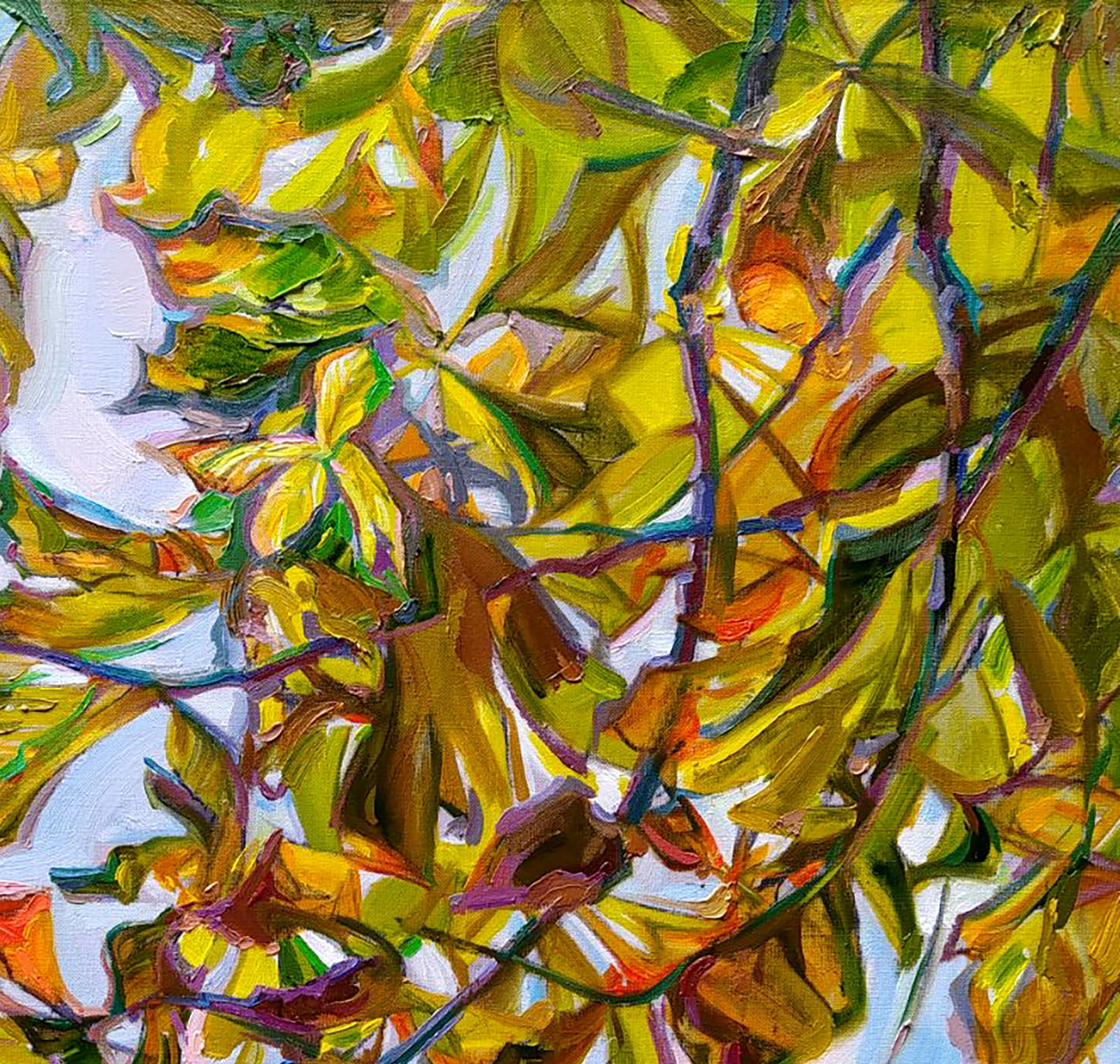 Oil painting Autumn kaleidoscope Leonid Pavlenko - 3