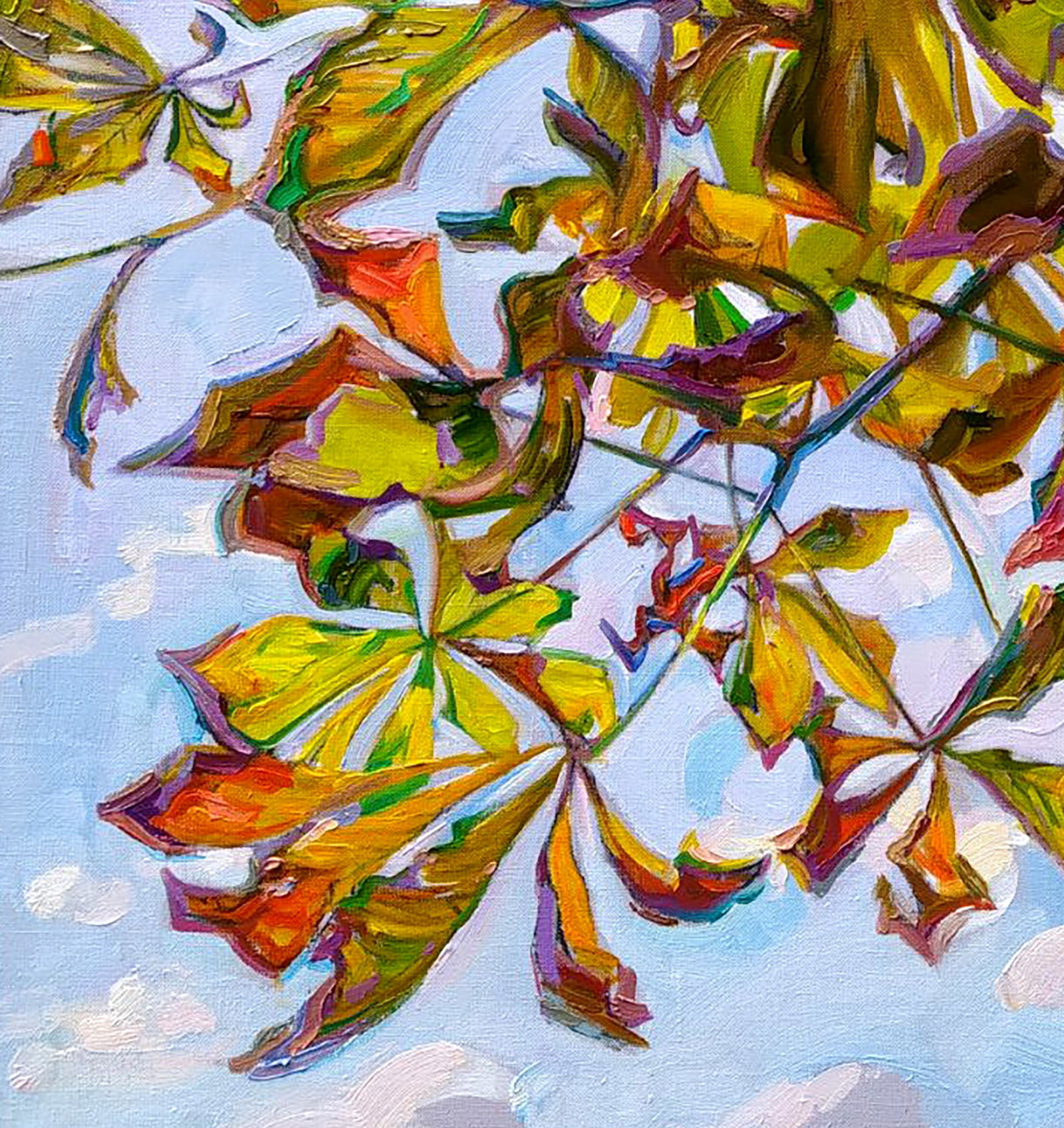 Oil painting Autumn kaleidoscope Leonid Pavlenko - 4