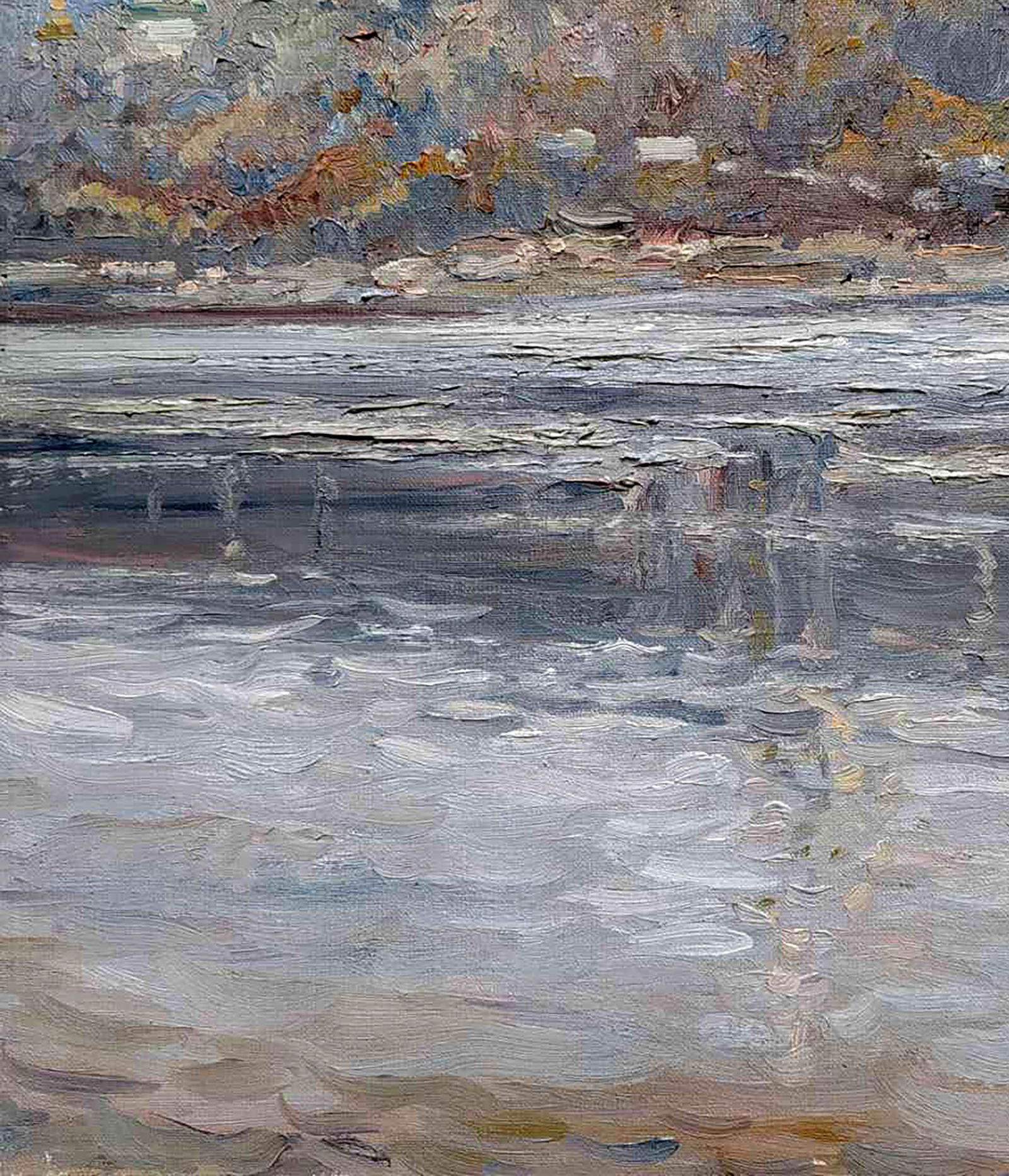 Oil painting View of the Church Leonid Pavlenko - 4