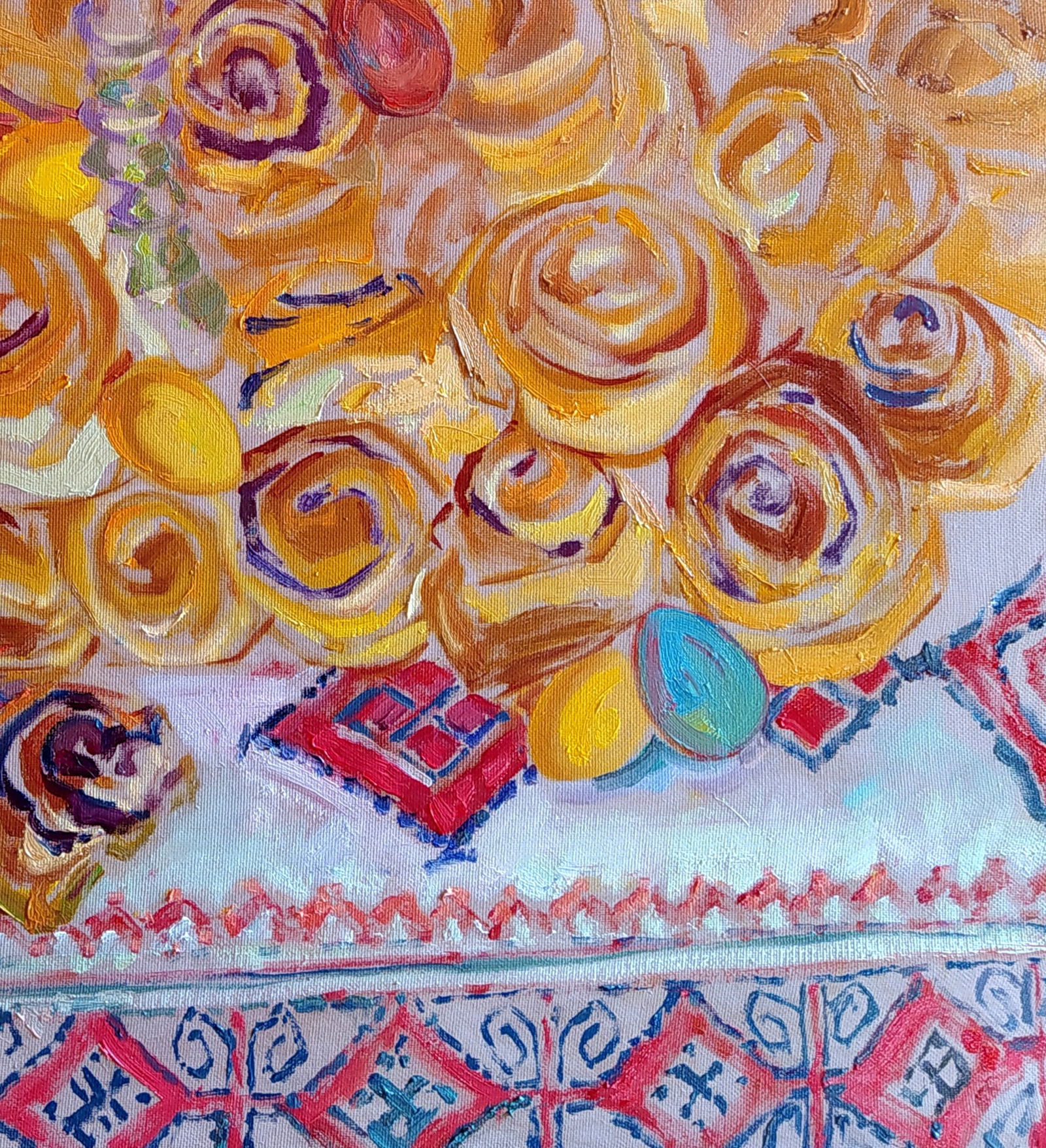 Oil painting Easter still life Leonid Pavlenko - 5