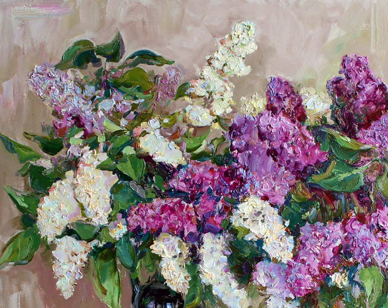 Oil painting Lilac Leonid Pavlenko - 2