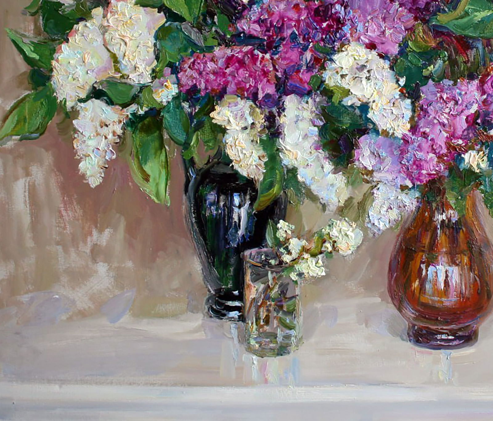 Oil painting Lilac Leonid Pavlenko - 4