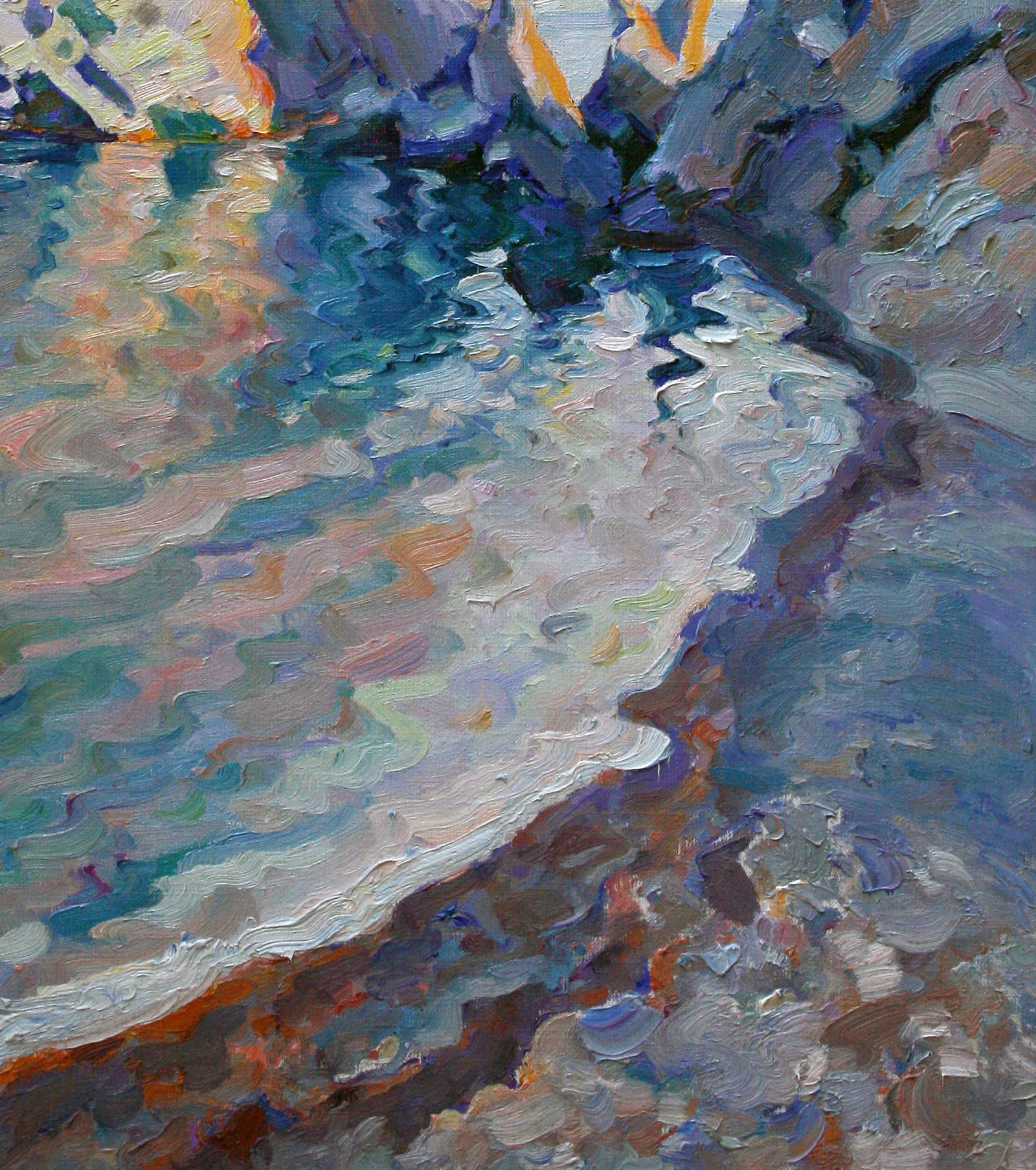 Oil painting Rock on the seashore Leonid Pavlenko - 5