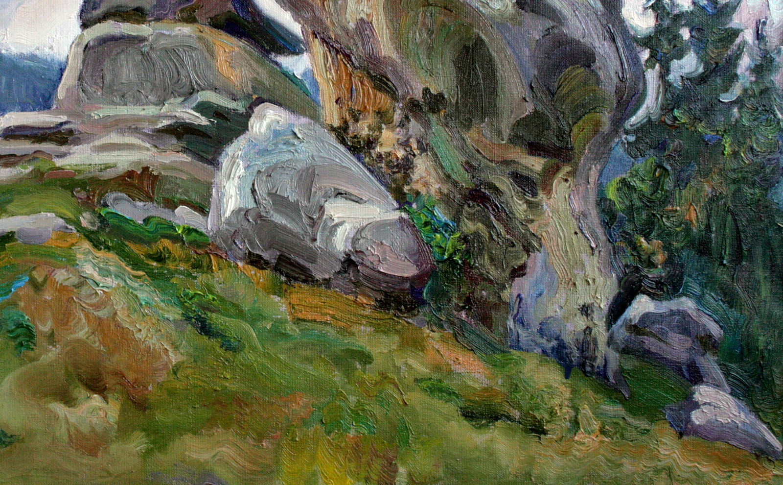 Oil painting Rocks Leonid Pavlenko - 5