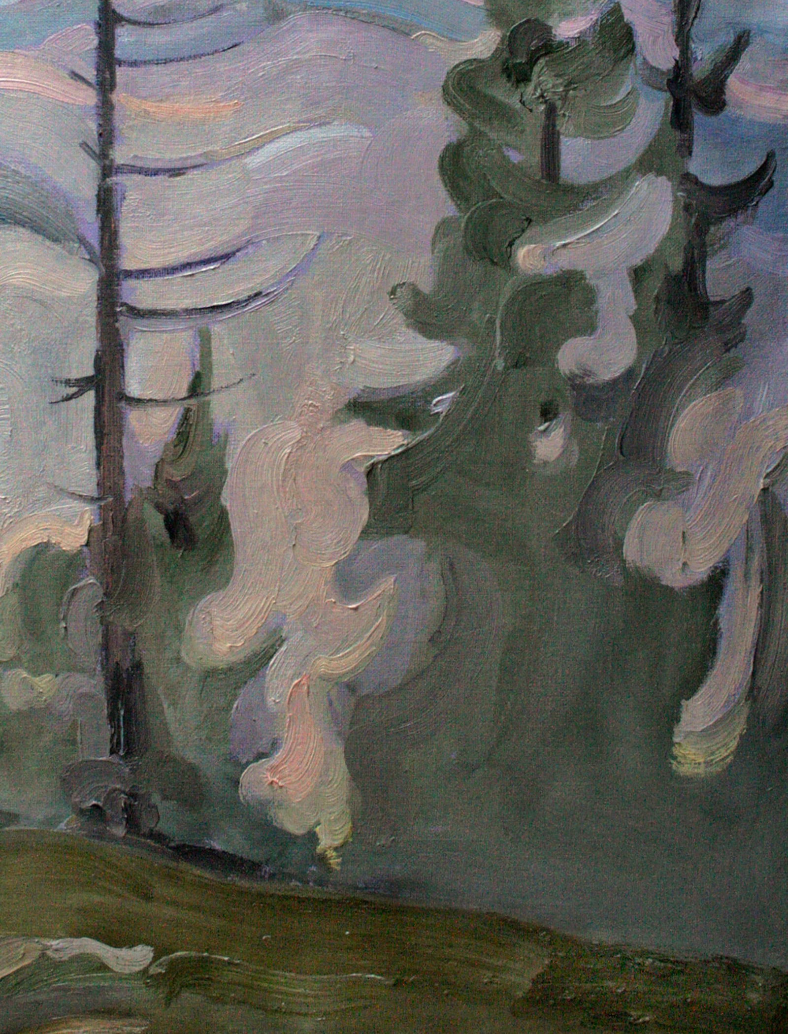 Oil painting Spruce Leonid Pavlenko - 5