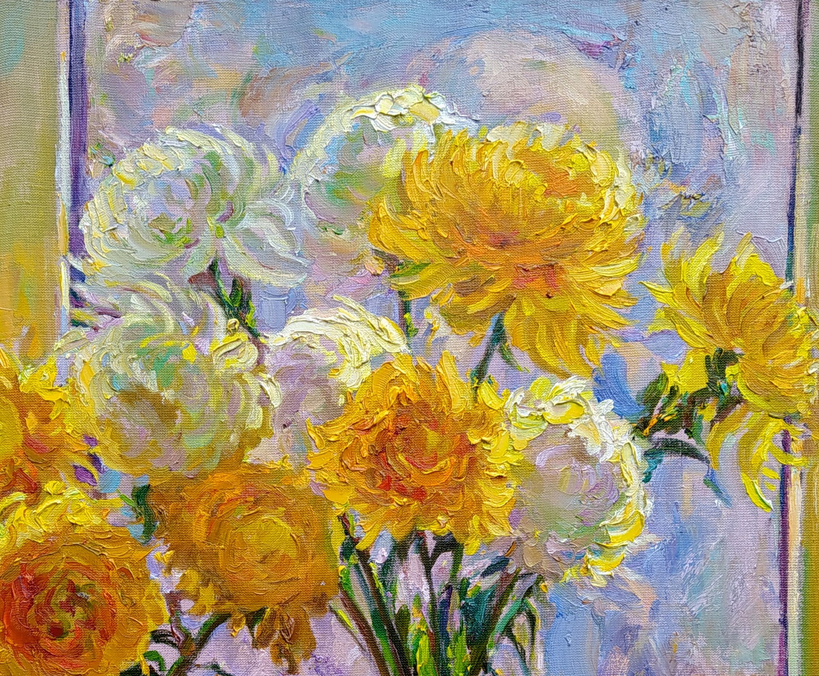 Oil painting Sunny autumn Leonid Pavlenko - 3