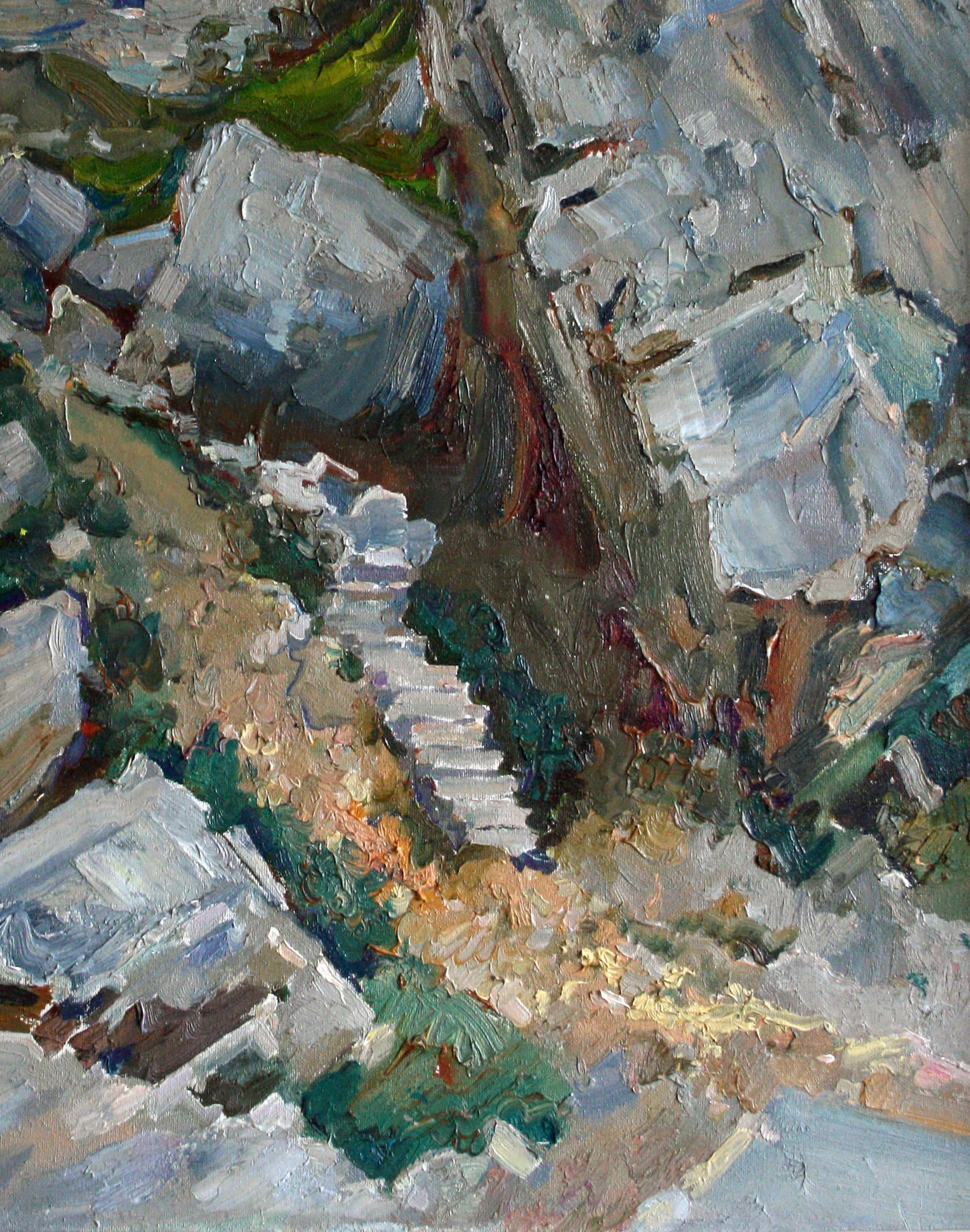 Oil painting Among the rocks Leonid Pavlenko - 5