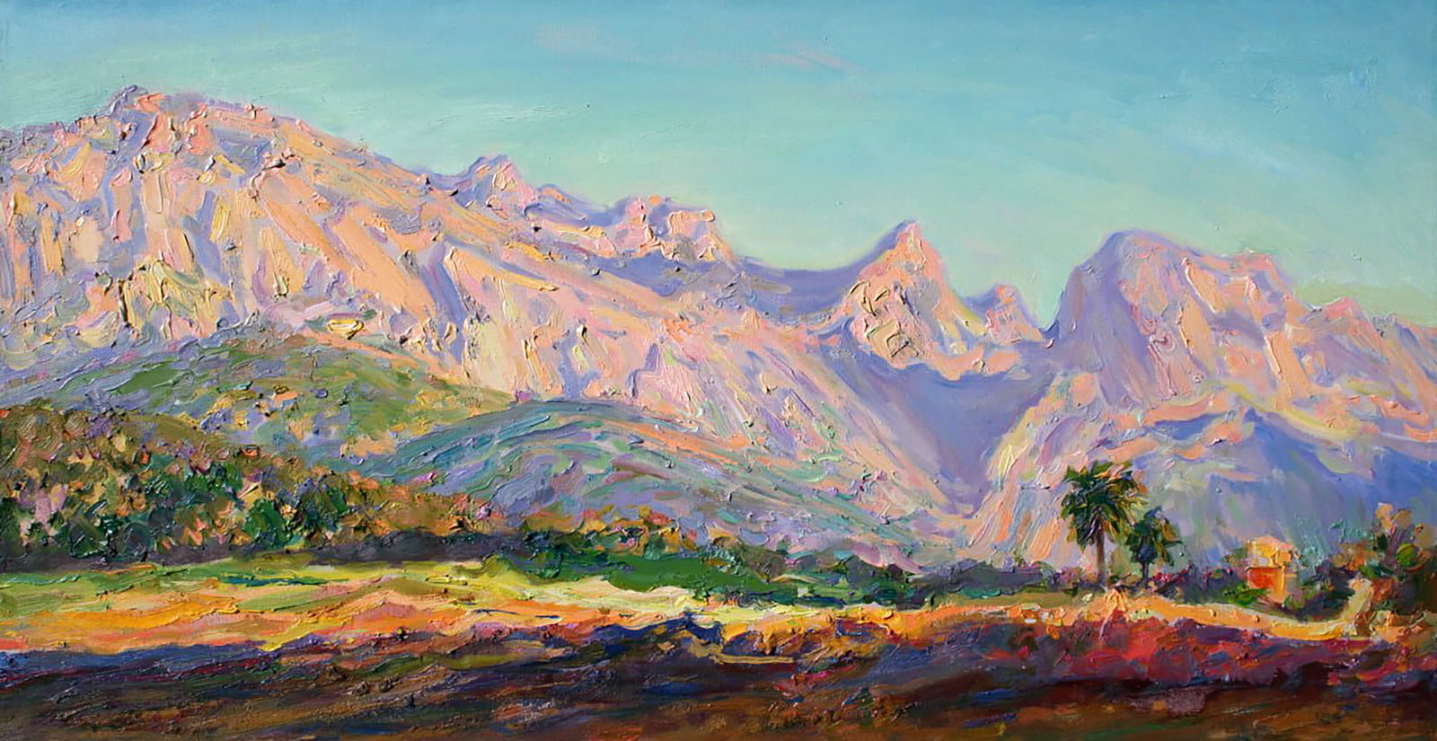 Oil painting Southern morning Leonid Pavlenko (1 of 5)