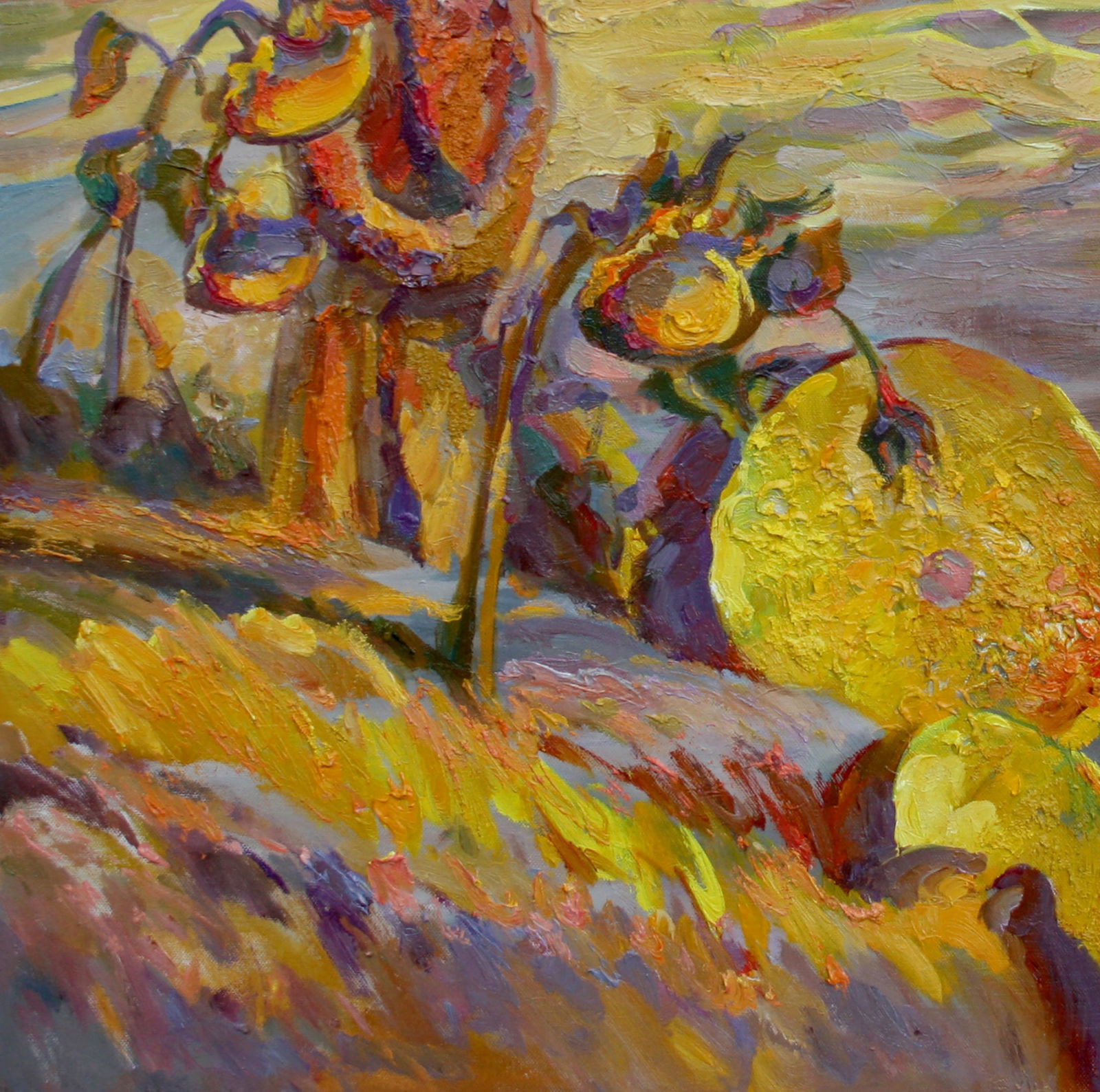 Oil painting Millstone of time Leonid Pavlenko - 4