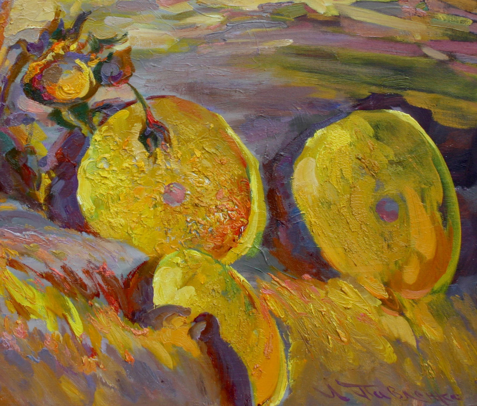 Oil painting Millstone of time Leonid Pavlenko - 5