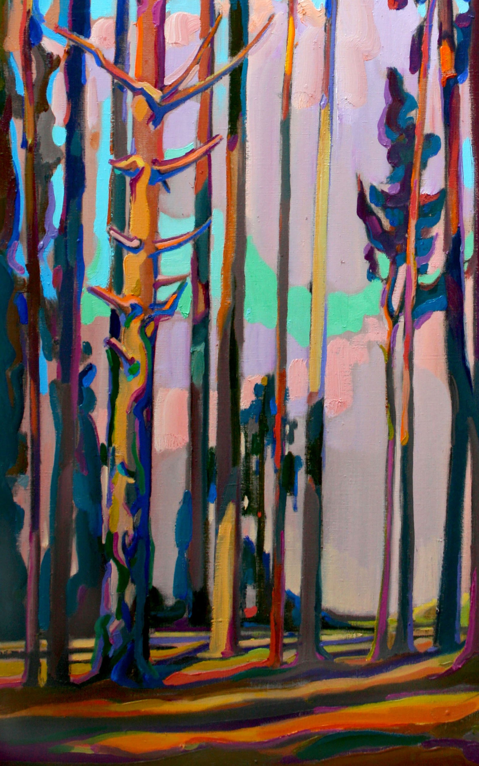 Oil painting Red pines Leonid Pavlenko - 4