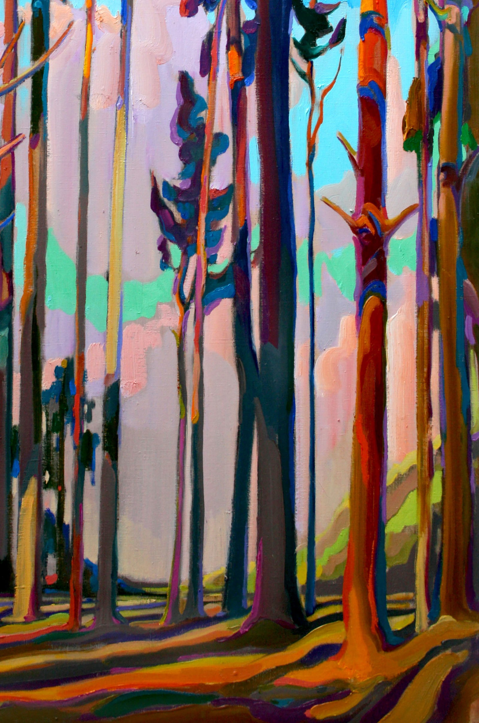 Oil painting Red pines Leonid Pavlenko - 5