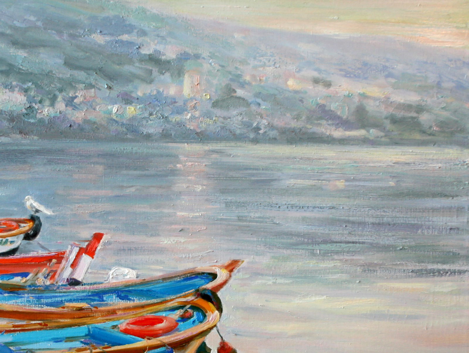 Oil painting Boats Leonid Pavlenko - 3