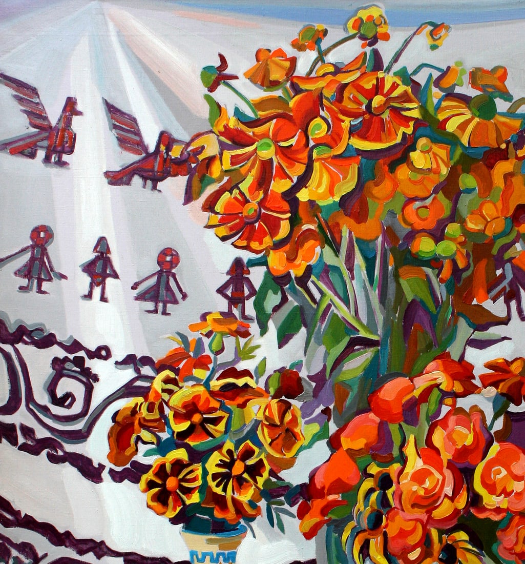 Oil painting Still life with grandmother's towel Leonid Pavlenko - 2