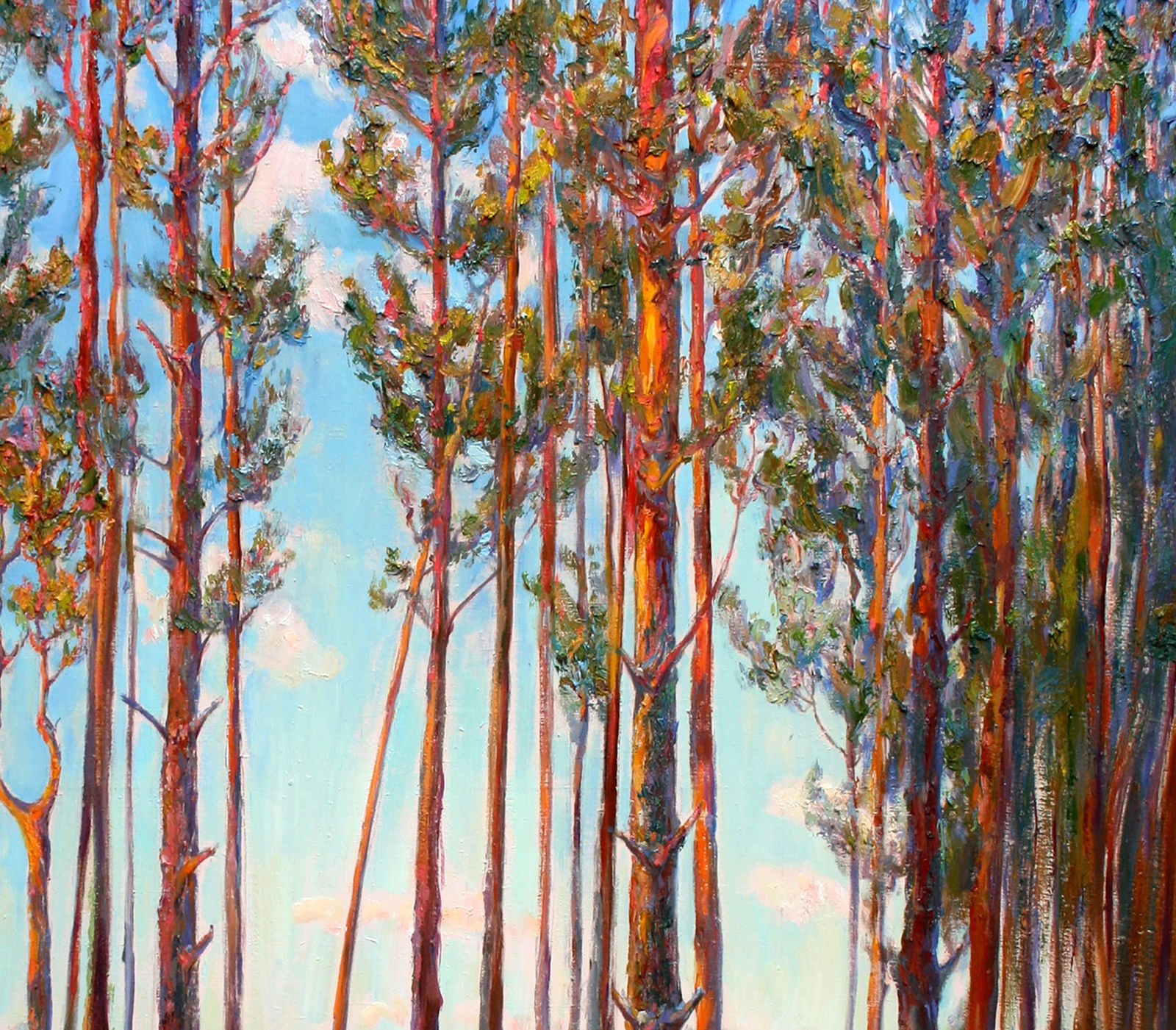 Oil painting Pine forest Leonid Pavlenko - 3