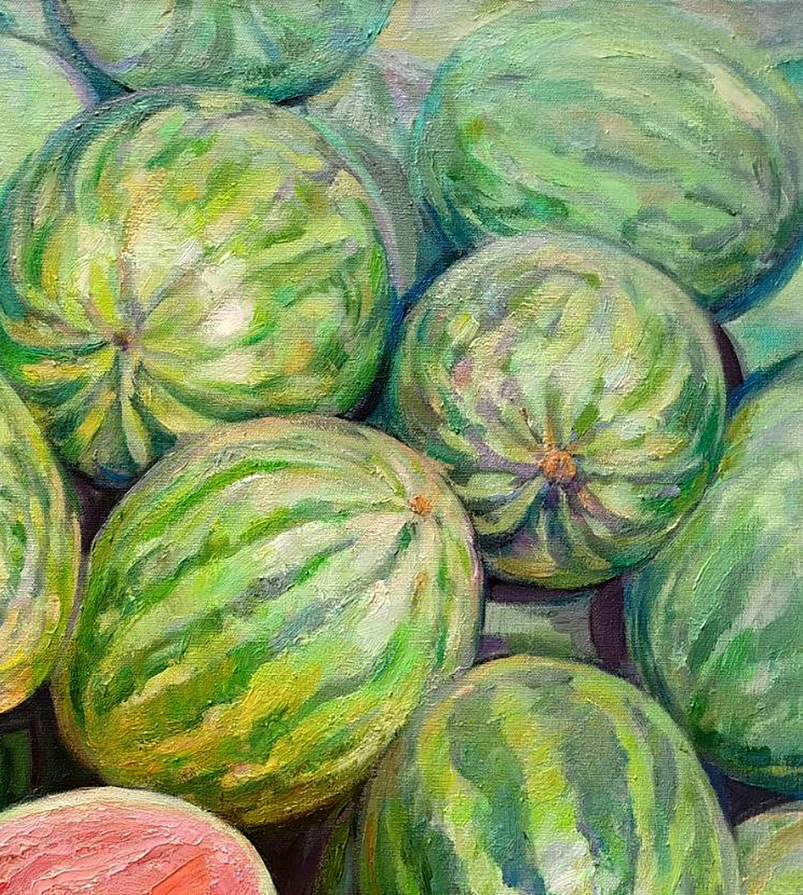 Oil painting Watermelons Leonid Pavlenko - 3