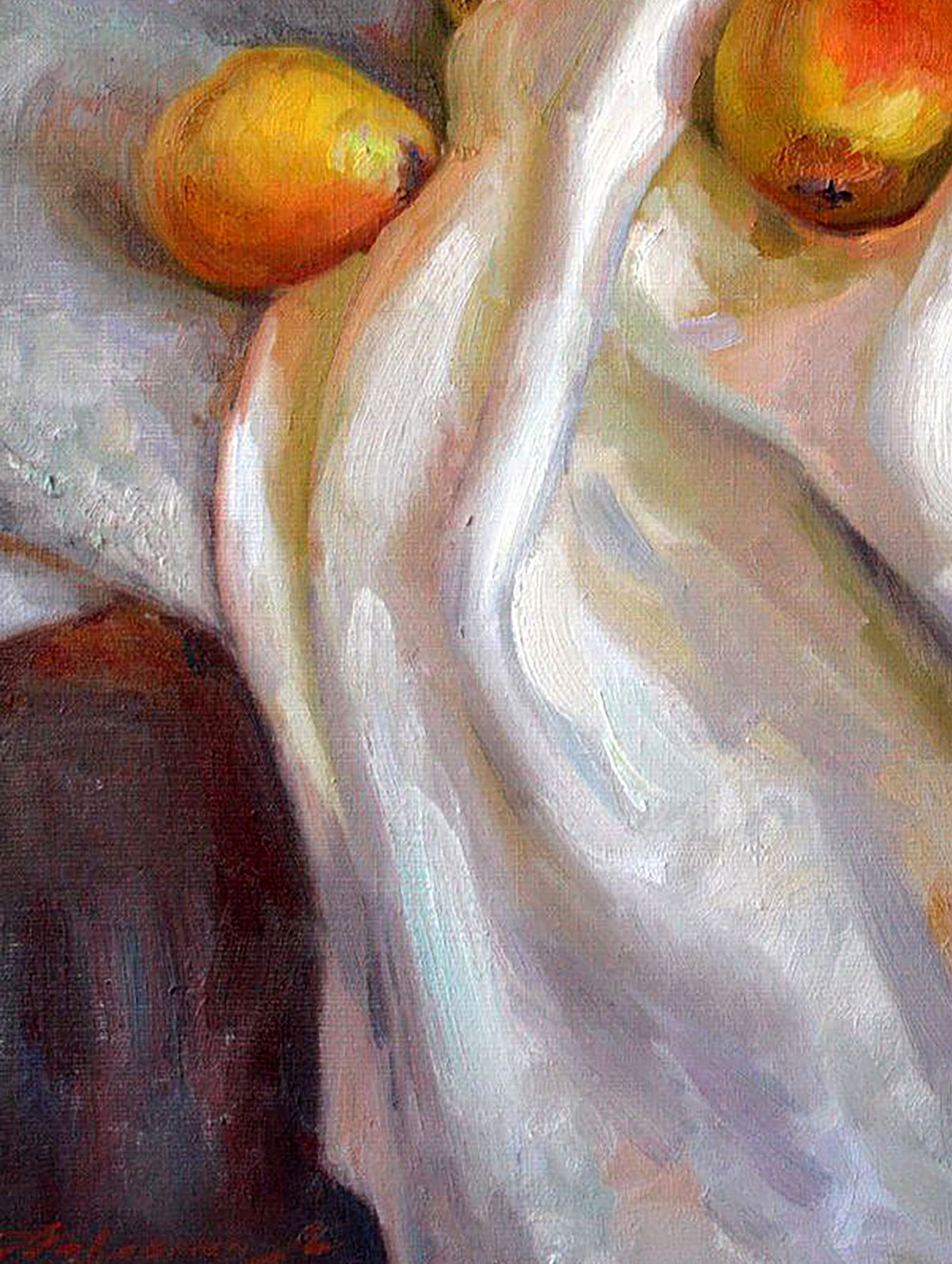 Oil painting Grandma's pears Leonid Pavlenko - 4